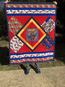 Quilt - "Spiderman" for your Small Spidey