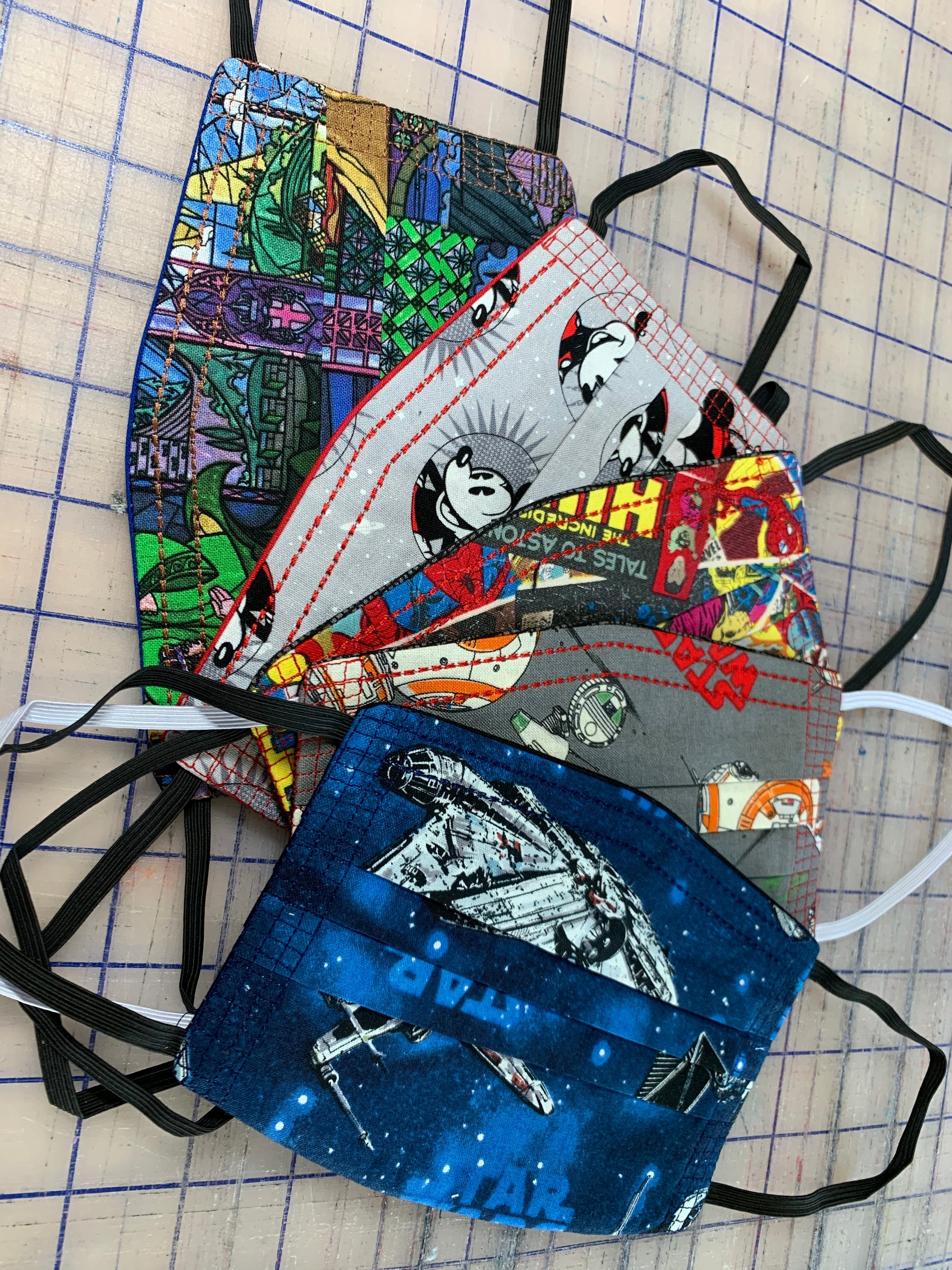 Still making masks..