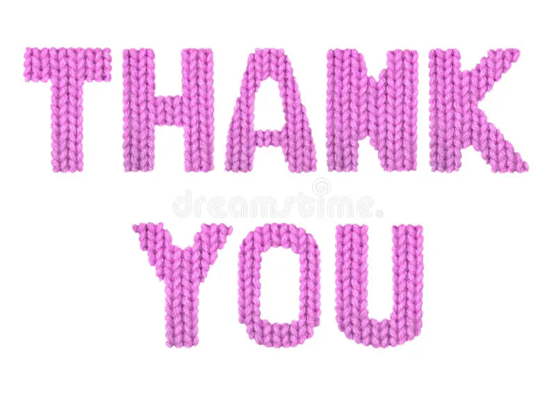 A HUGE THANK YOU to