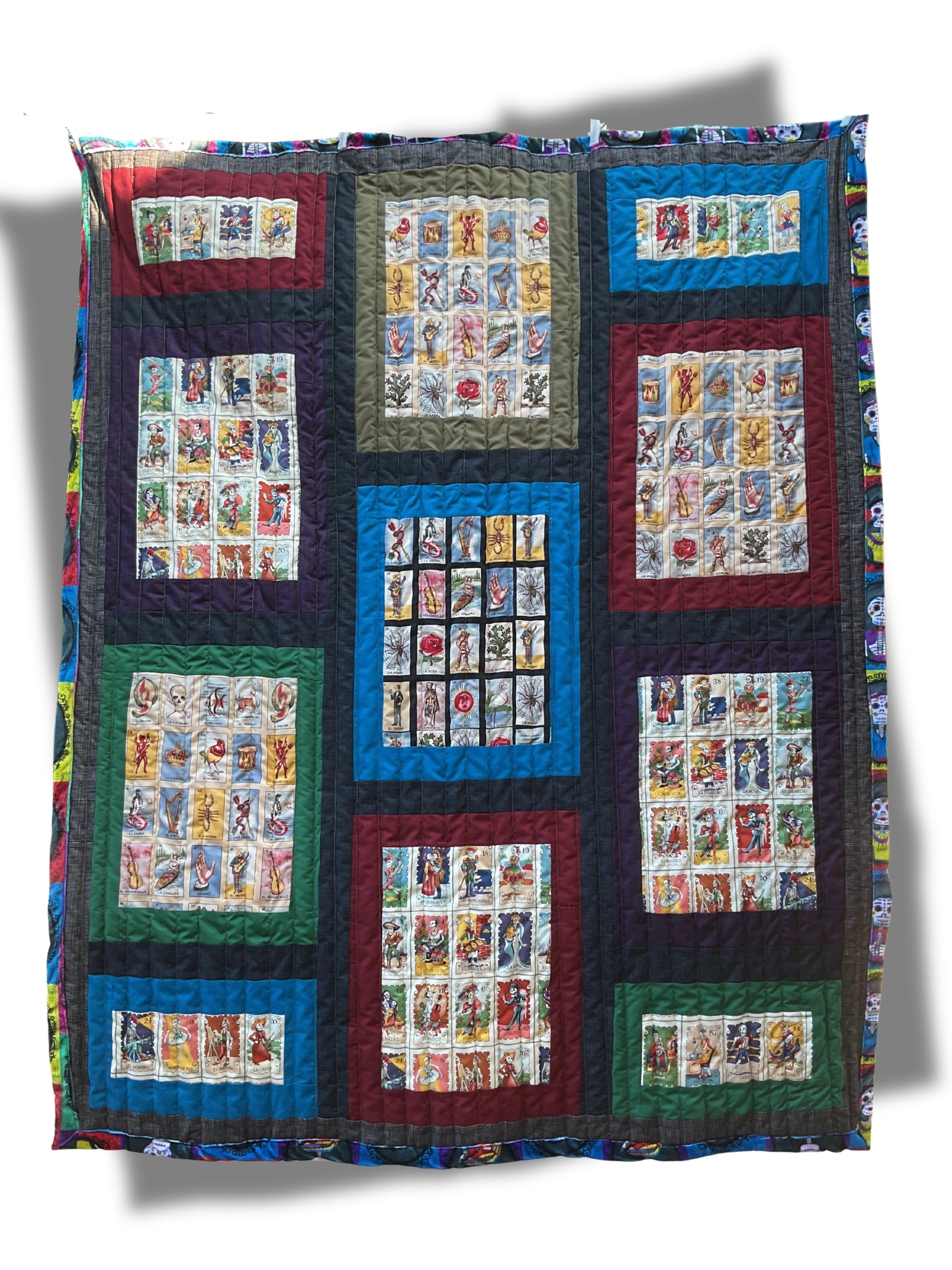 Quilt - Day of the Dead (Loteria)