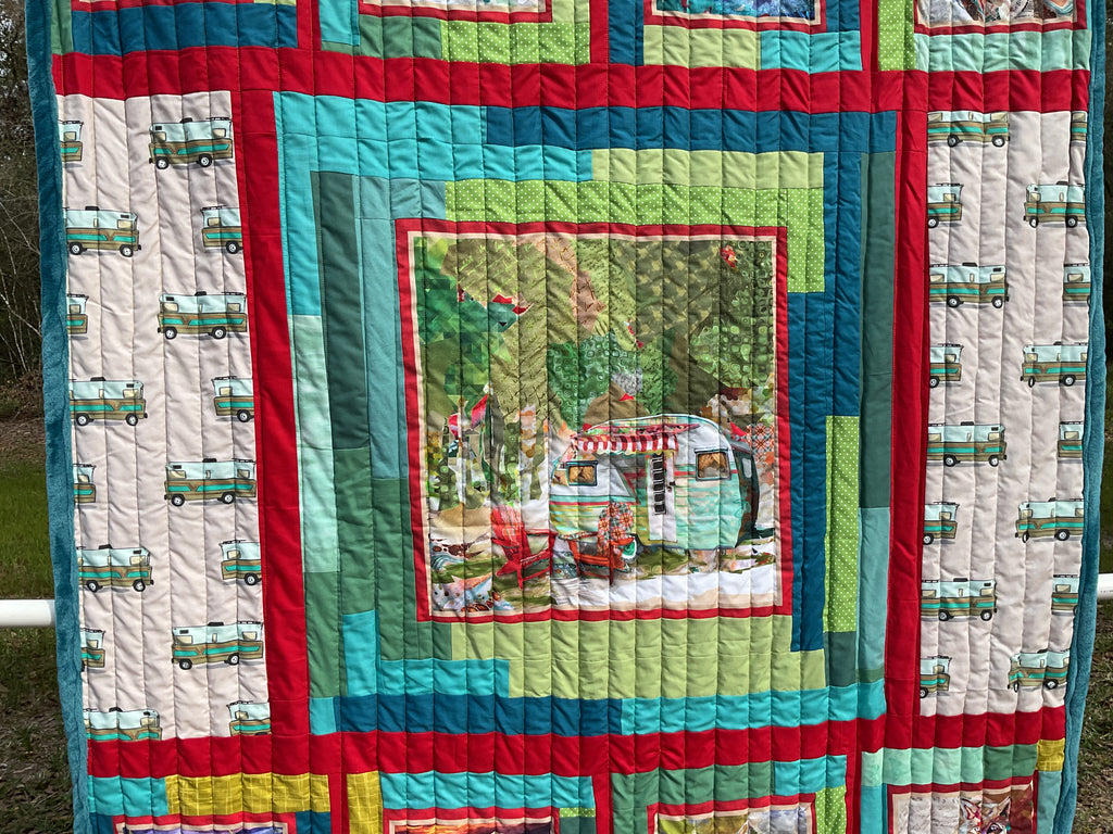 Quilt - I Would Rather be Camping