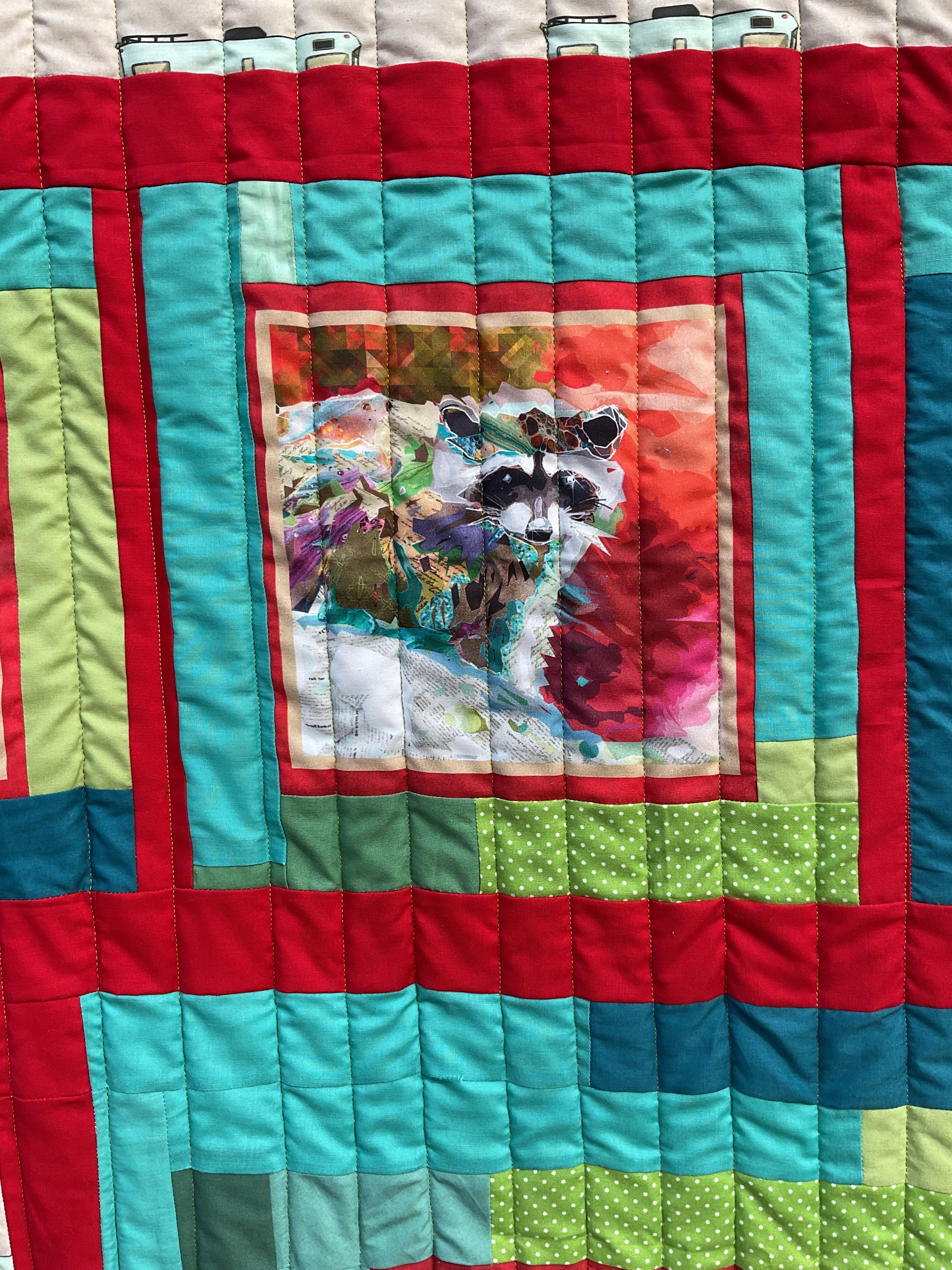 Quilt - I Would Rather be Camping