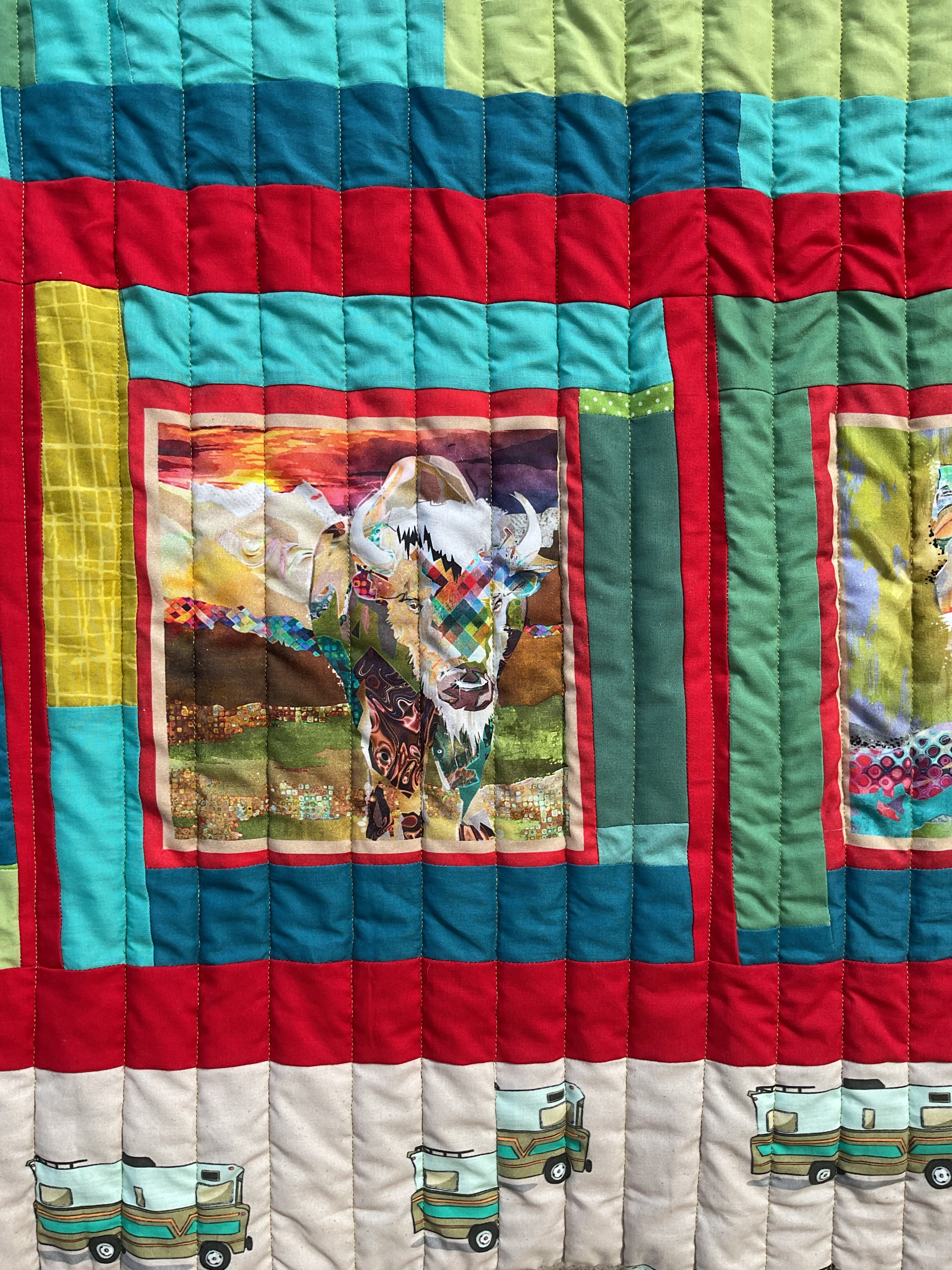 Quilt - I Would Rather be Camping