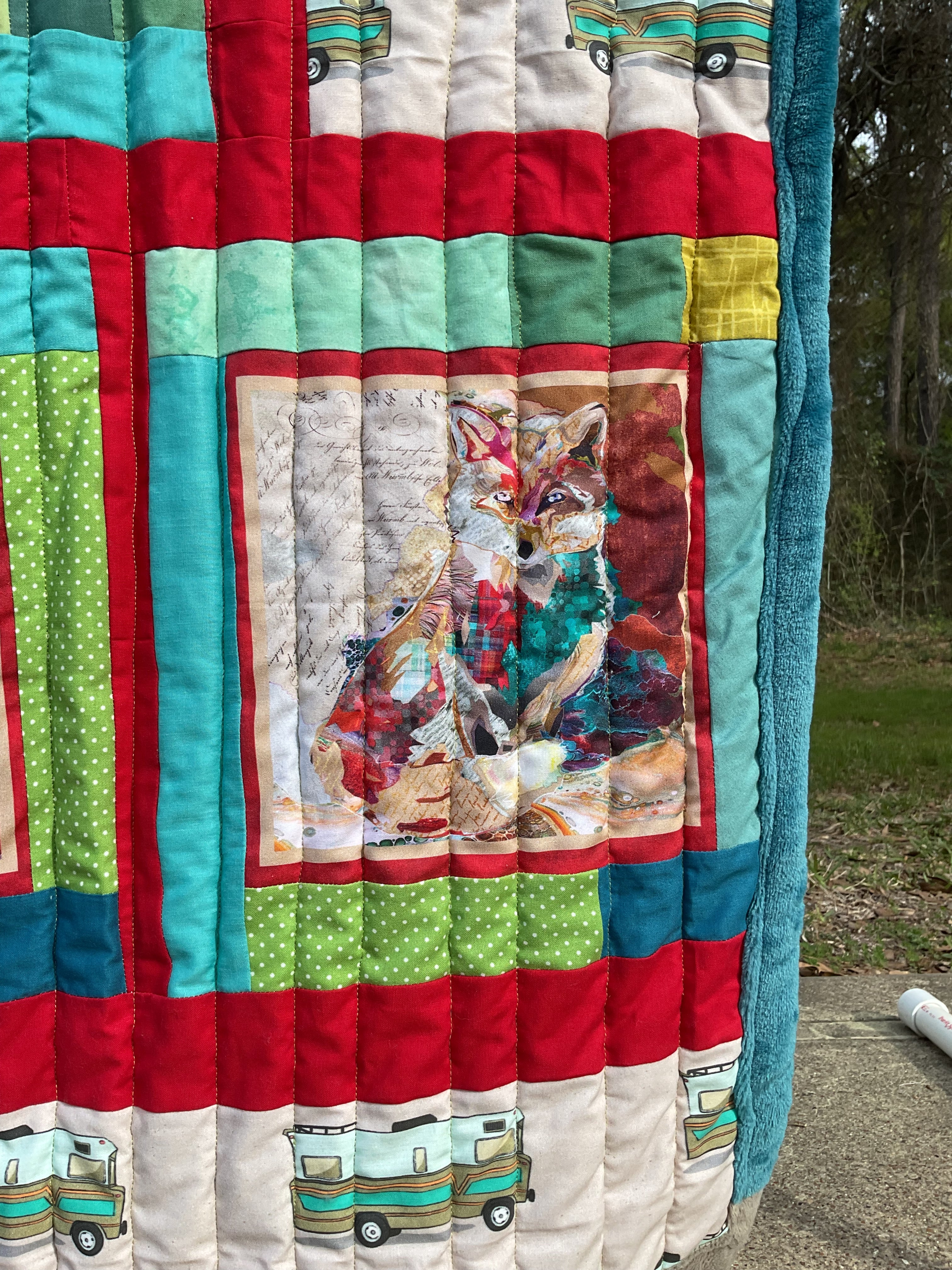Quilt - I Would Rather be Camping