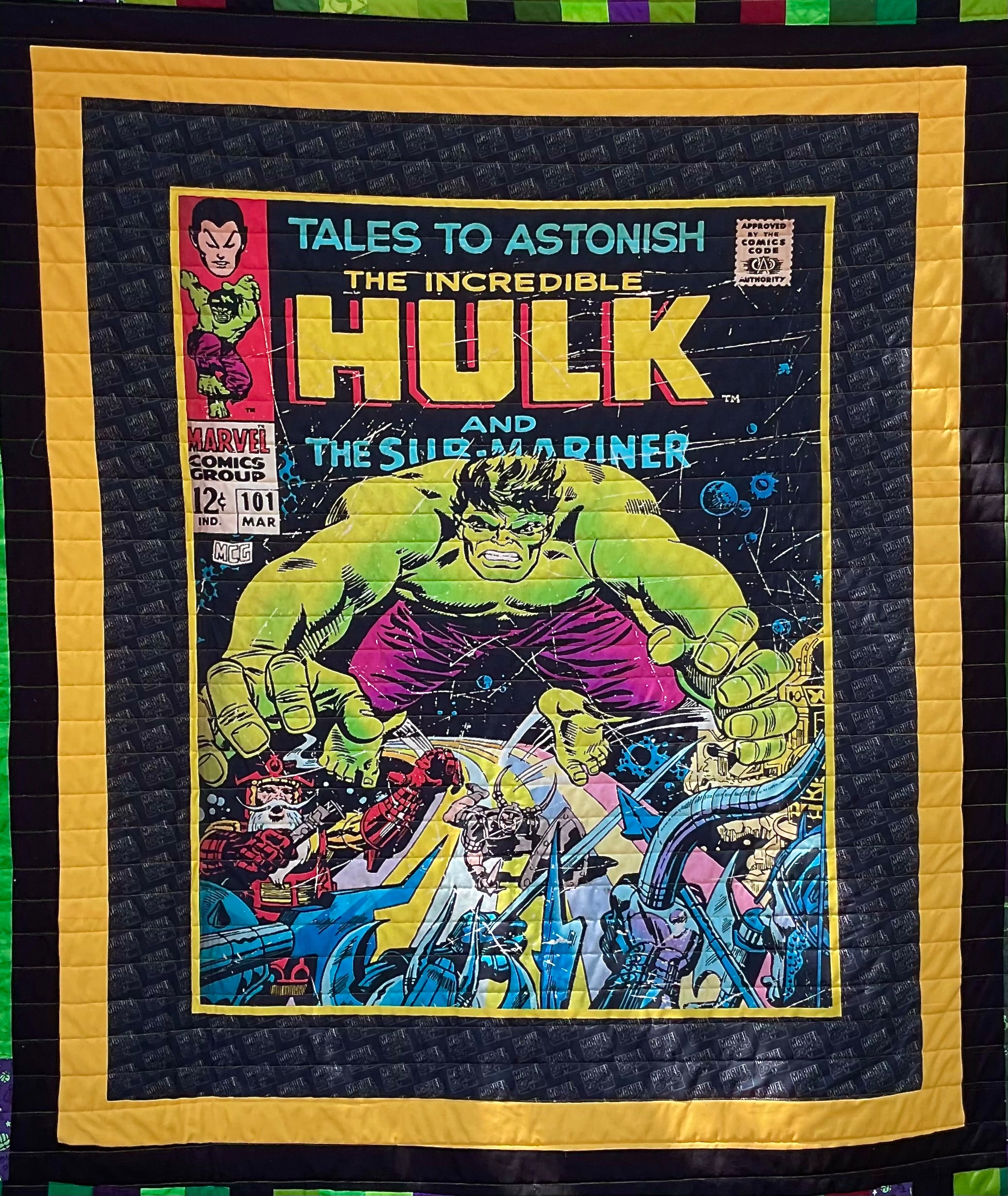 Quilt - THE INCREDIBLE HULK