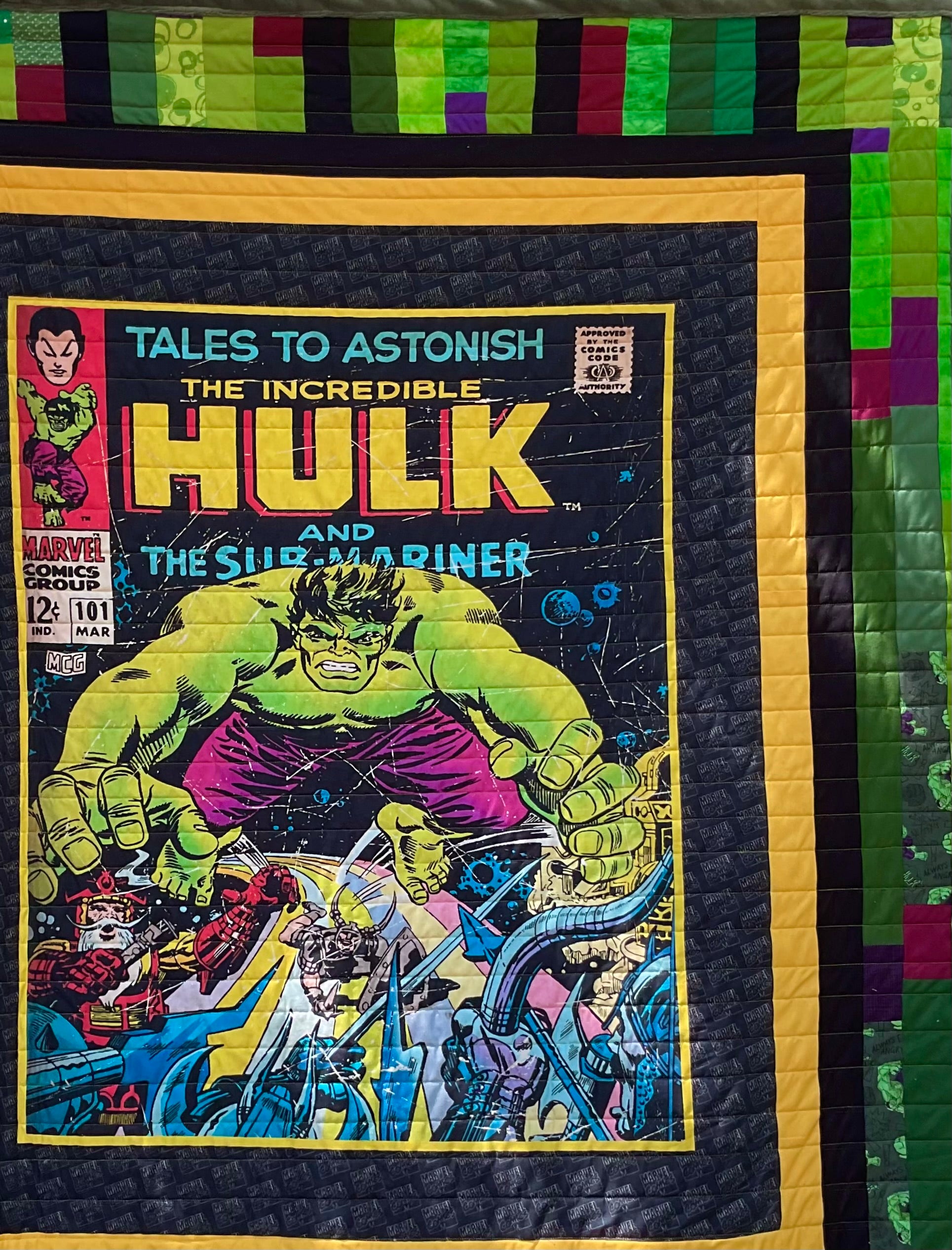 Quilt - THE INCREDIBLE HULK