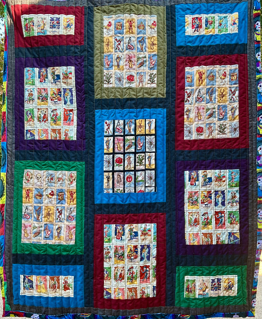 Quilt - Day of the Dead (Loteria)