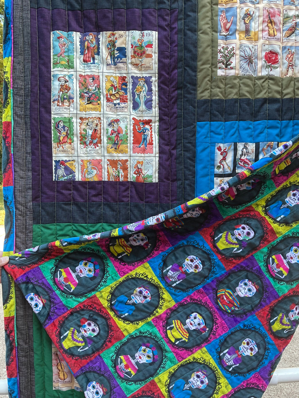 Quilt - Day of the Dead (Loteria)