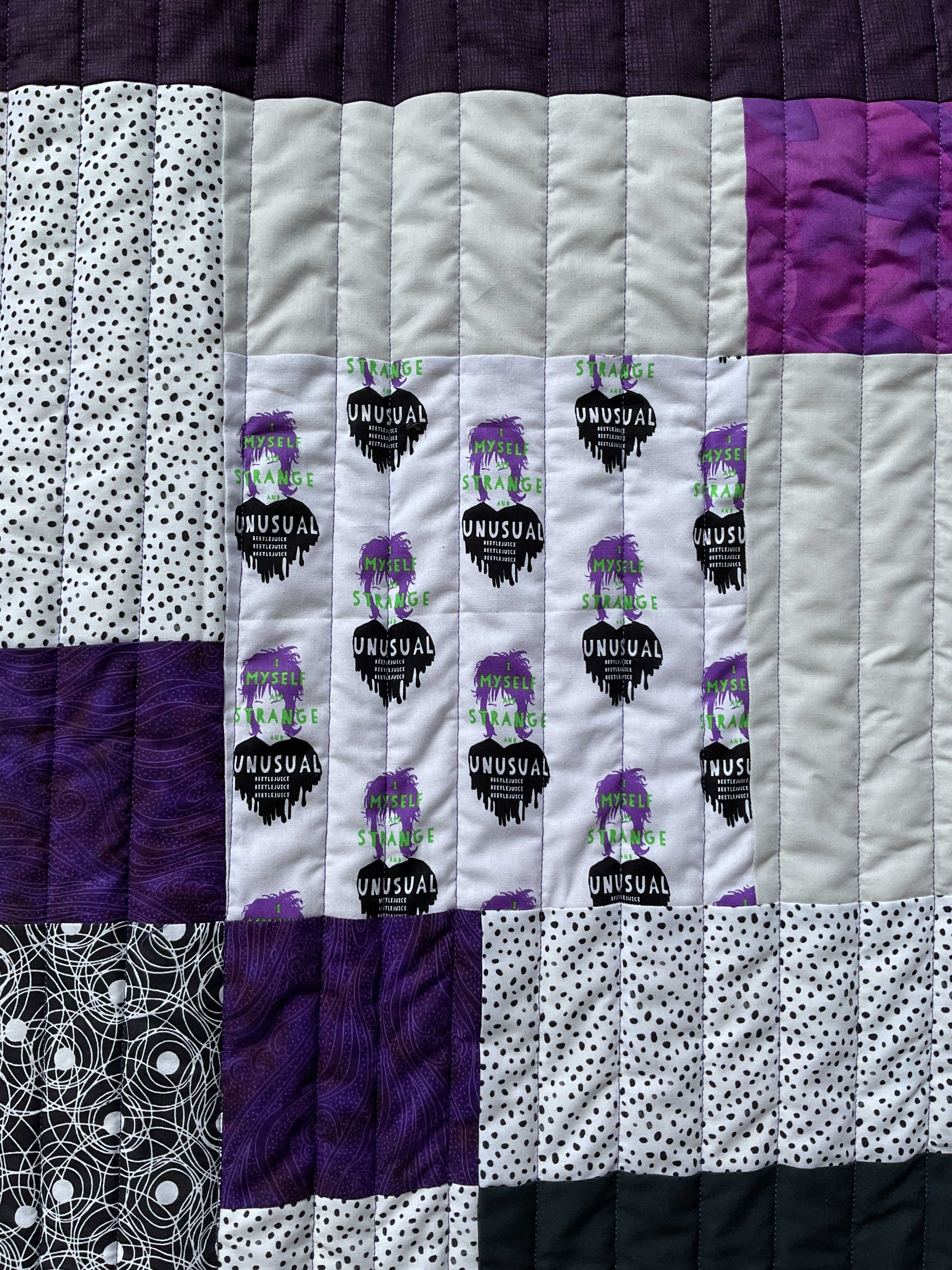 Quilt - Beetlejuice, Beetlejuice, Beetle.....