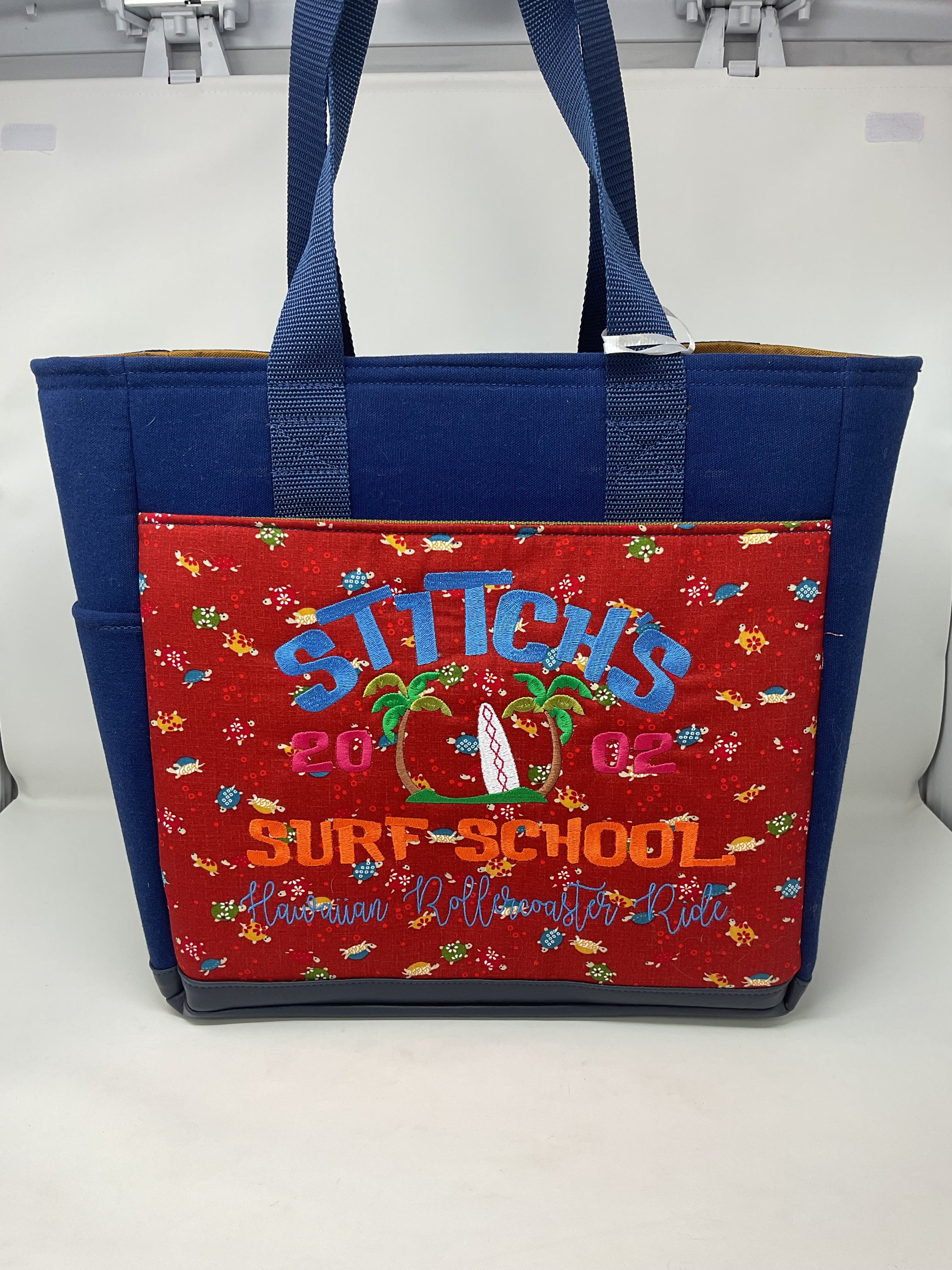 Open Tote, "Stitch's Surf School"
