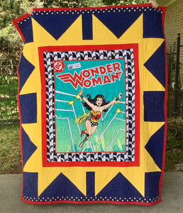 Quilt - "Wonder Woman"