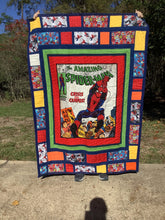 Load image into Gallery viewer, Quilt - &quot;Spiderman&quot;