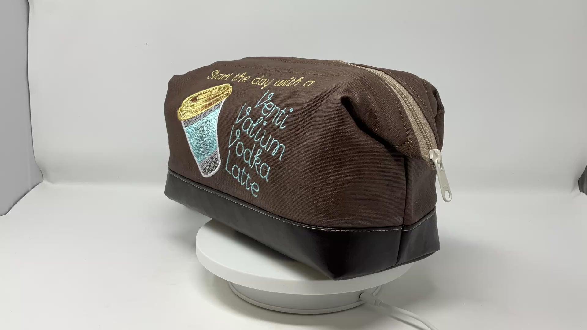 Toiletry/Shaving/Dopp Kit - Venti, Valium, Vodka, Latte