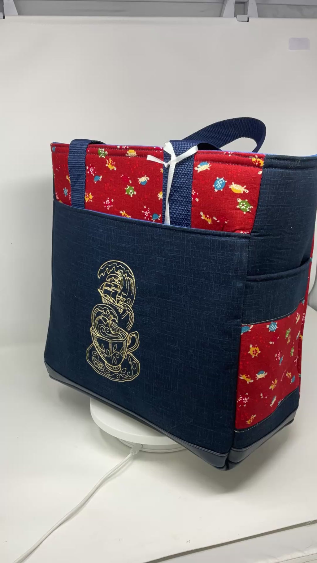 Open Tote, "Tempest in a Teacup"